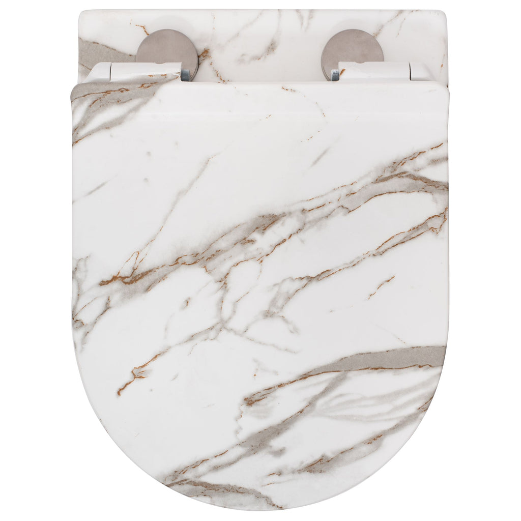 Závěsná WC mísa Carlos Slim Rimless - matná láva  6