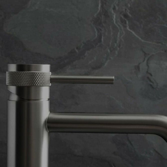 Umyvadlová baterie REA Lungo Grip Gun Grey, nízká  9