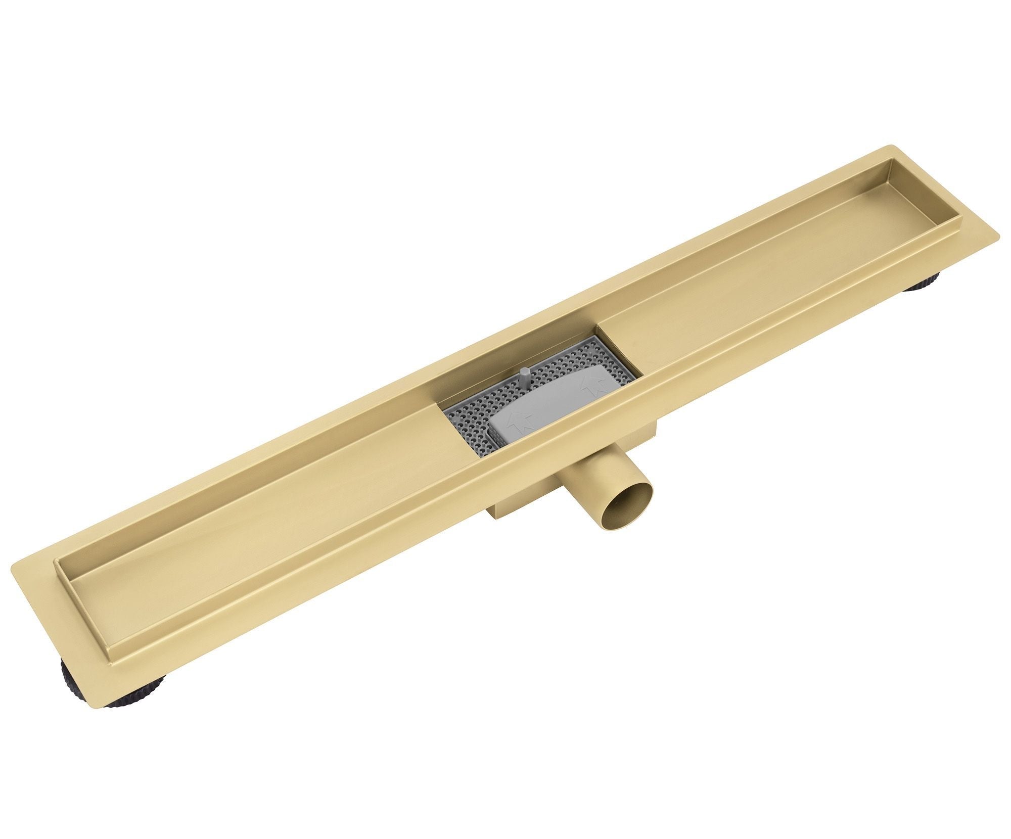 Odtokový žlab Rea Neox brush gold 70  5