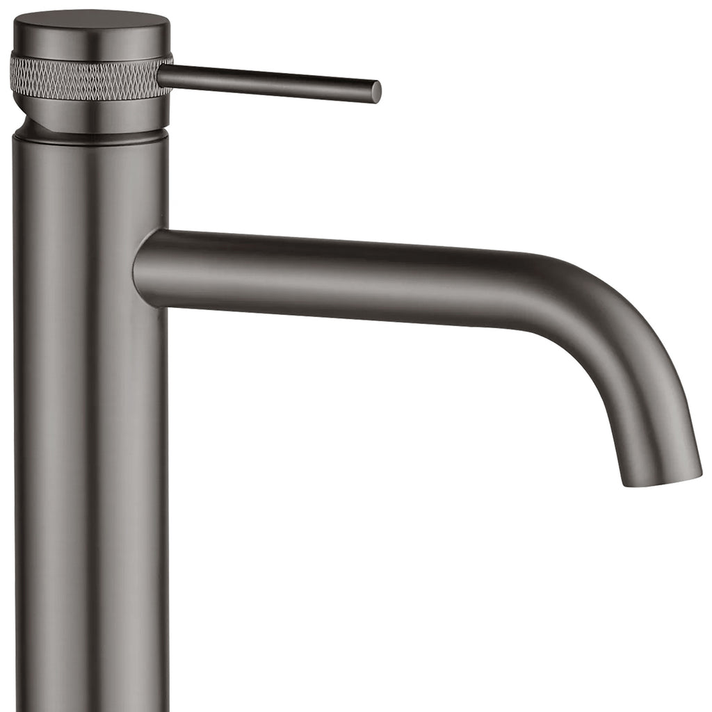 Umyvadlová baterie REA Lungo Grip - Gun Grey, vysoká  4