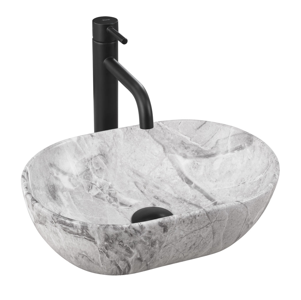 Umyvadlo na desku Rea AMELIA MINI STONE MATT  1