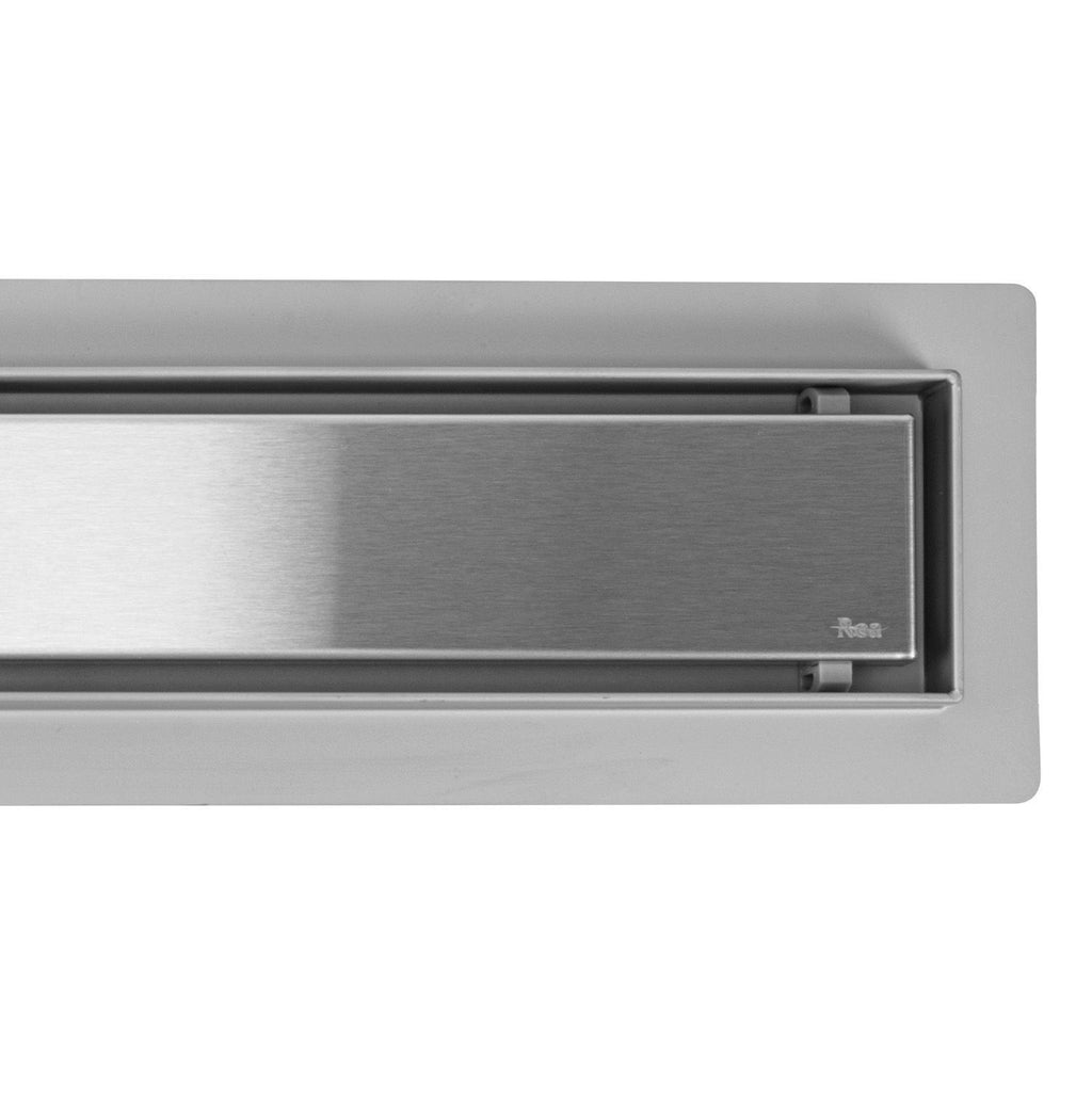 Odtokový žlab Rea Neox BRUSH NICKEL 70  4