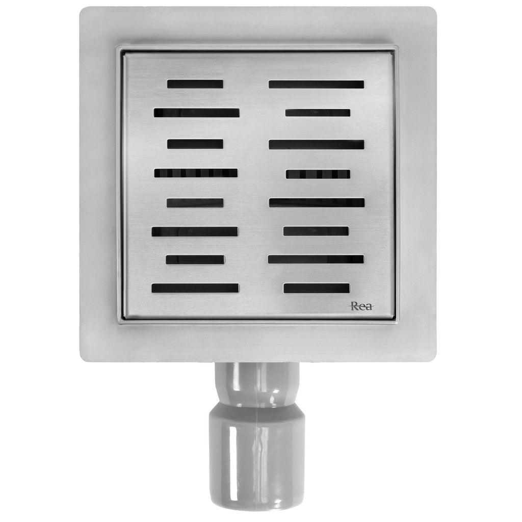 Odtokový žlab REA LINE 150x150 Nickel Brush  8