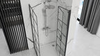 Sprchový kout REA MOLIER 100x80 - černý  2