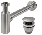 Sifon click-clack BRUSH NICKLE INOX  1