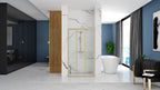 Sprchové dveře Rea Alex 120 Gold Brush  4