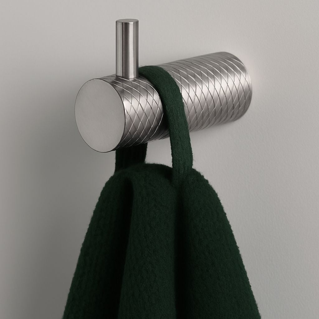 Koupelnový věšák 9706 Prism Brush Nickle  10