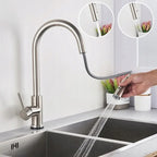 Kuchyňská baterie Rea Fresh Nickel Brush INOX  3