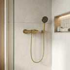 Sprchová baterie REA Lungo Stripe BRUSH GOLD  3