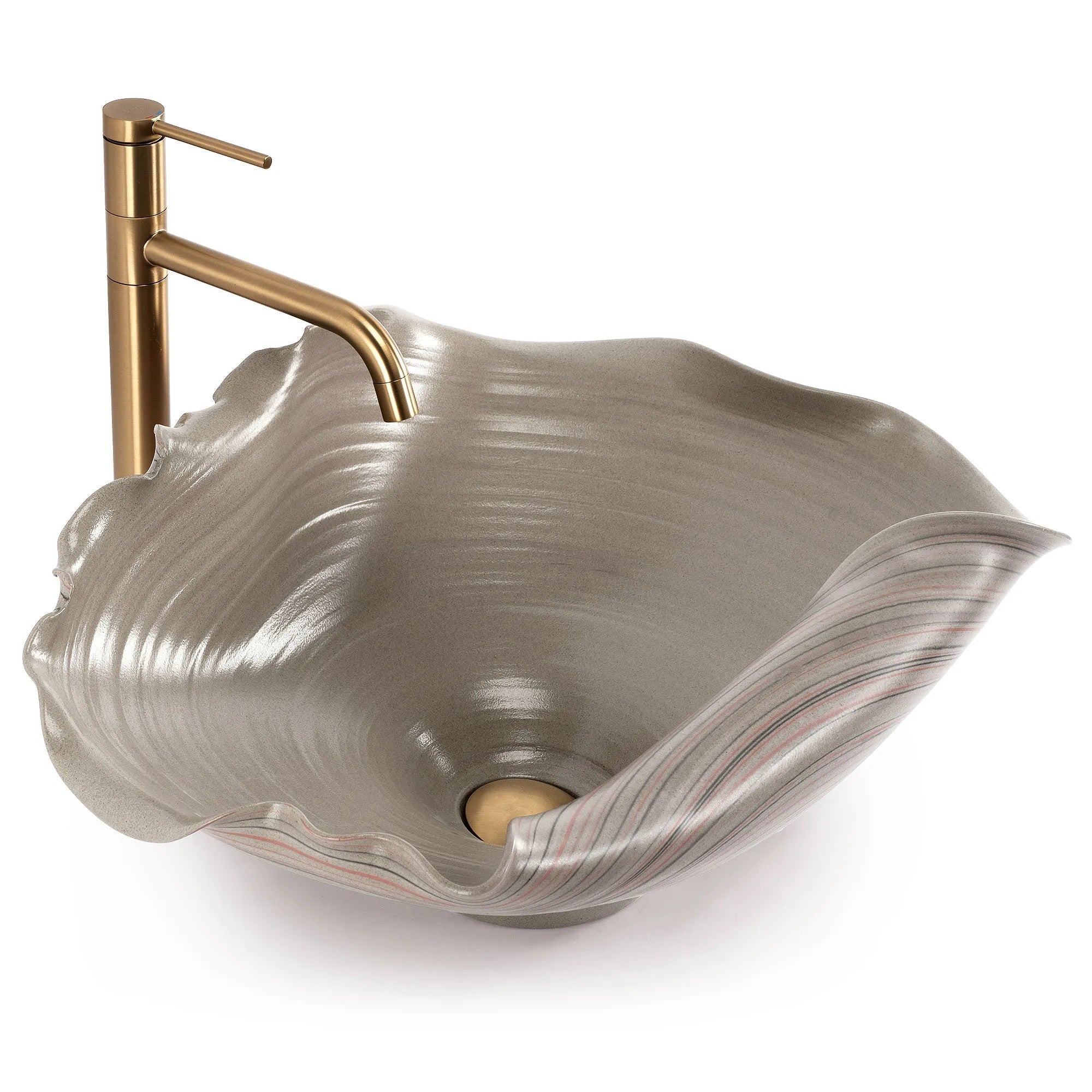 Keramické umyvadlo na desku REA HM-17 Handmade ART  3