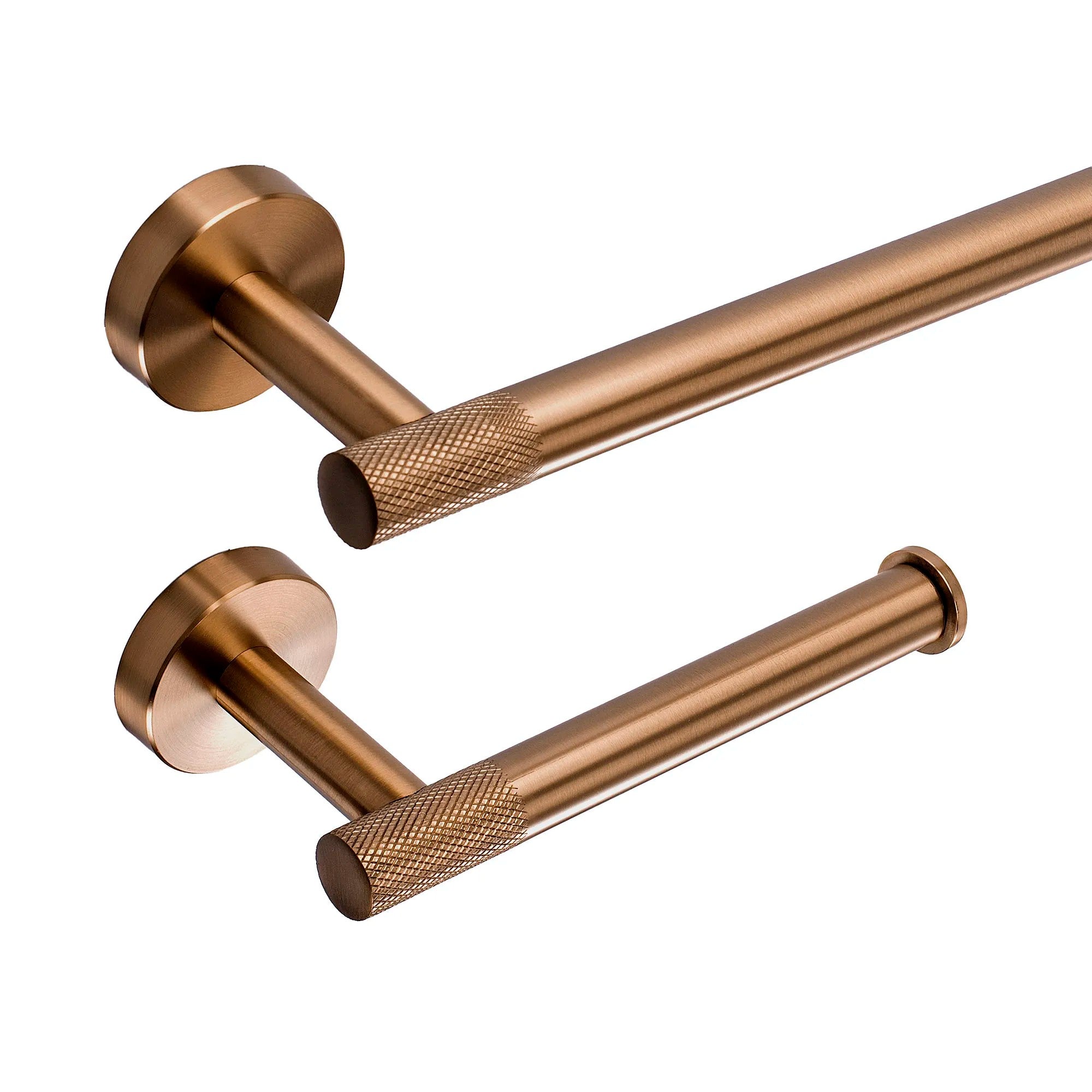 Sada koupelnových doplňků GRID Brush Copper 4 díly  3