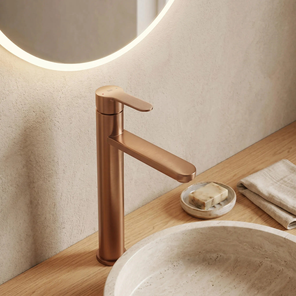 Koupelnová baterie Rea Arcos Brush Copper  3