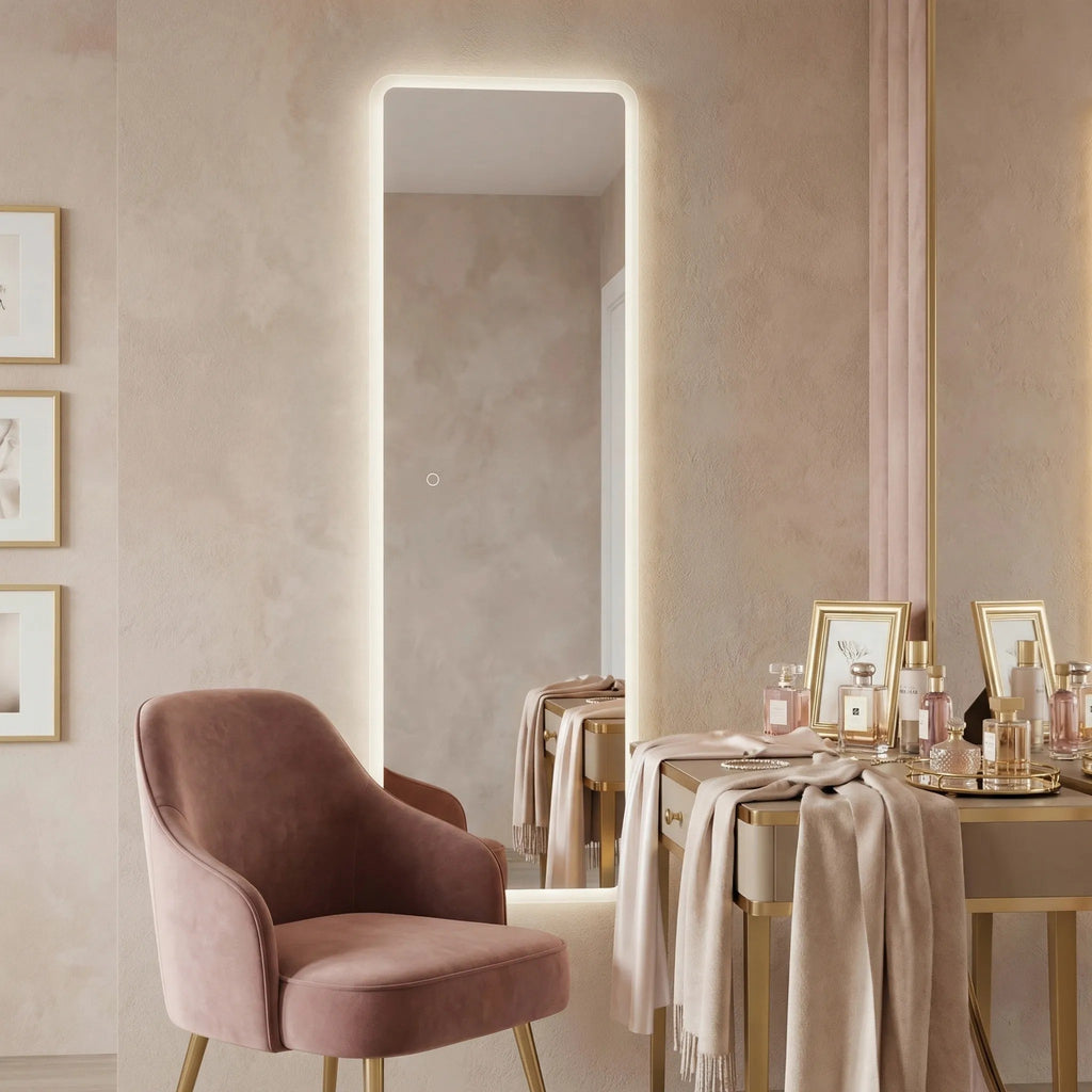 Zrcadlo LED 150x50cm MOL-SQ  3