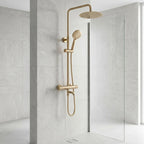 Sprchová sada s termostatem REA LUNGO Diamond - Gold Brush  3