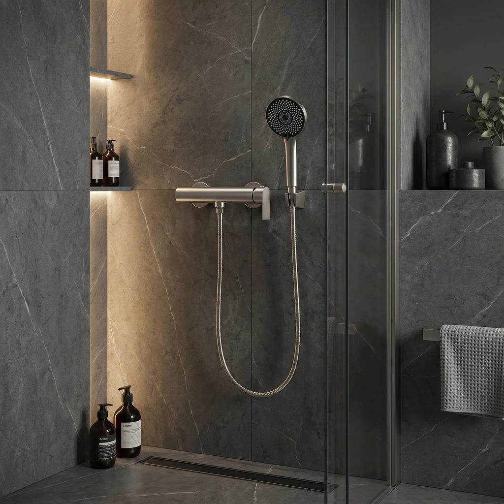 Sprchová baterie Rea Hunter Brushed Nickel  3