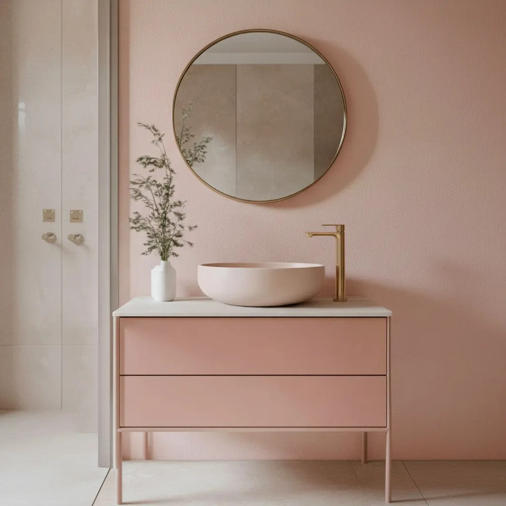 Umyvadlová baterie REA Drop Brush Copper High  3