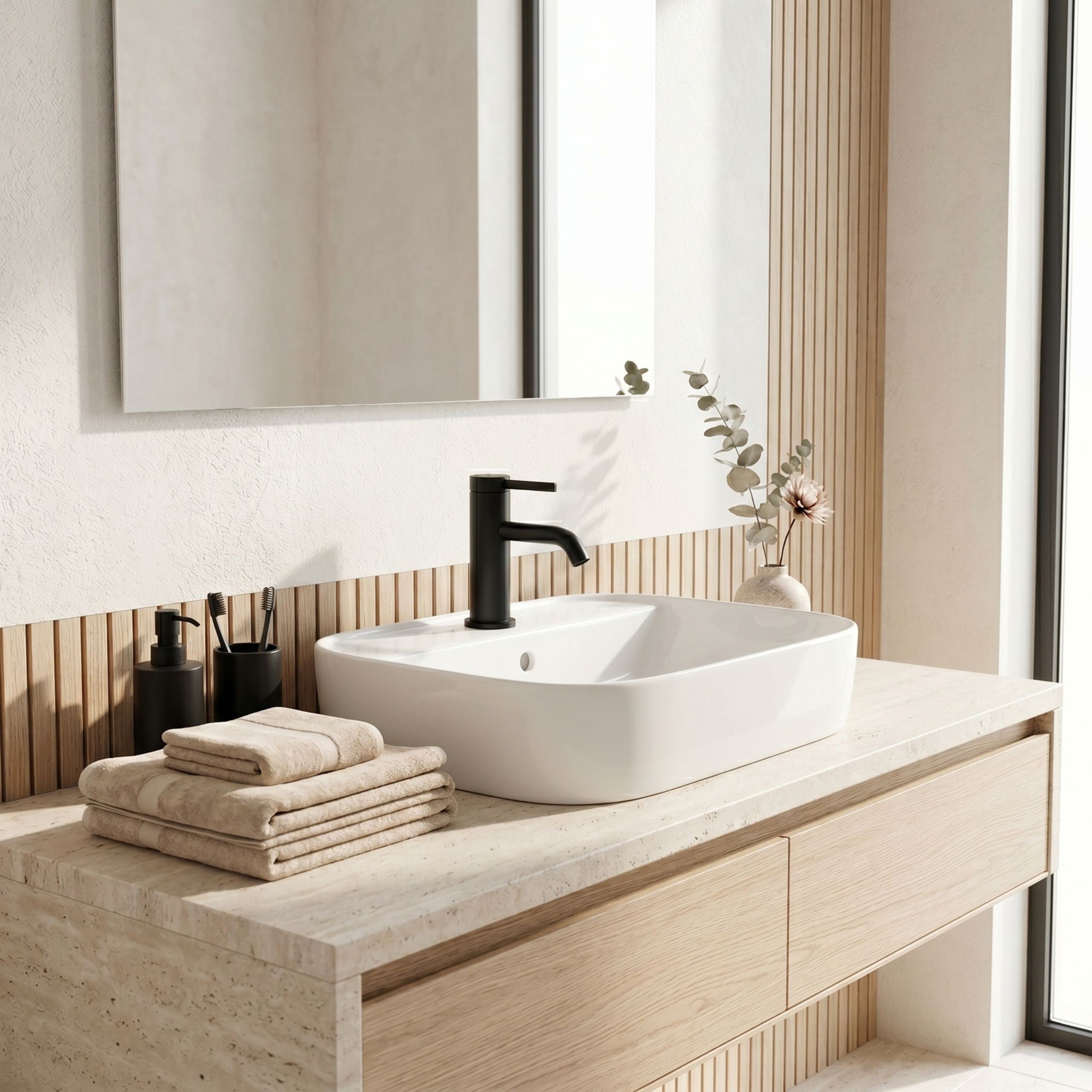 Koupelnová baterie Rea Rivo Black  3