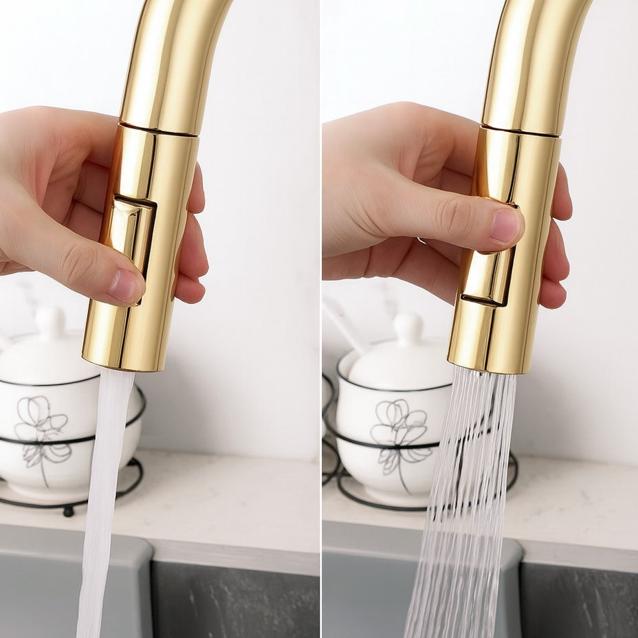 Kuchyňská baterie Rea Eco Fresh GOLD  4
