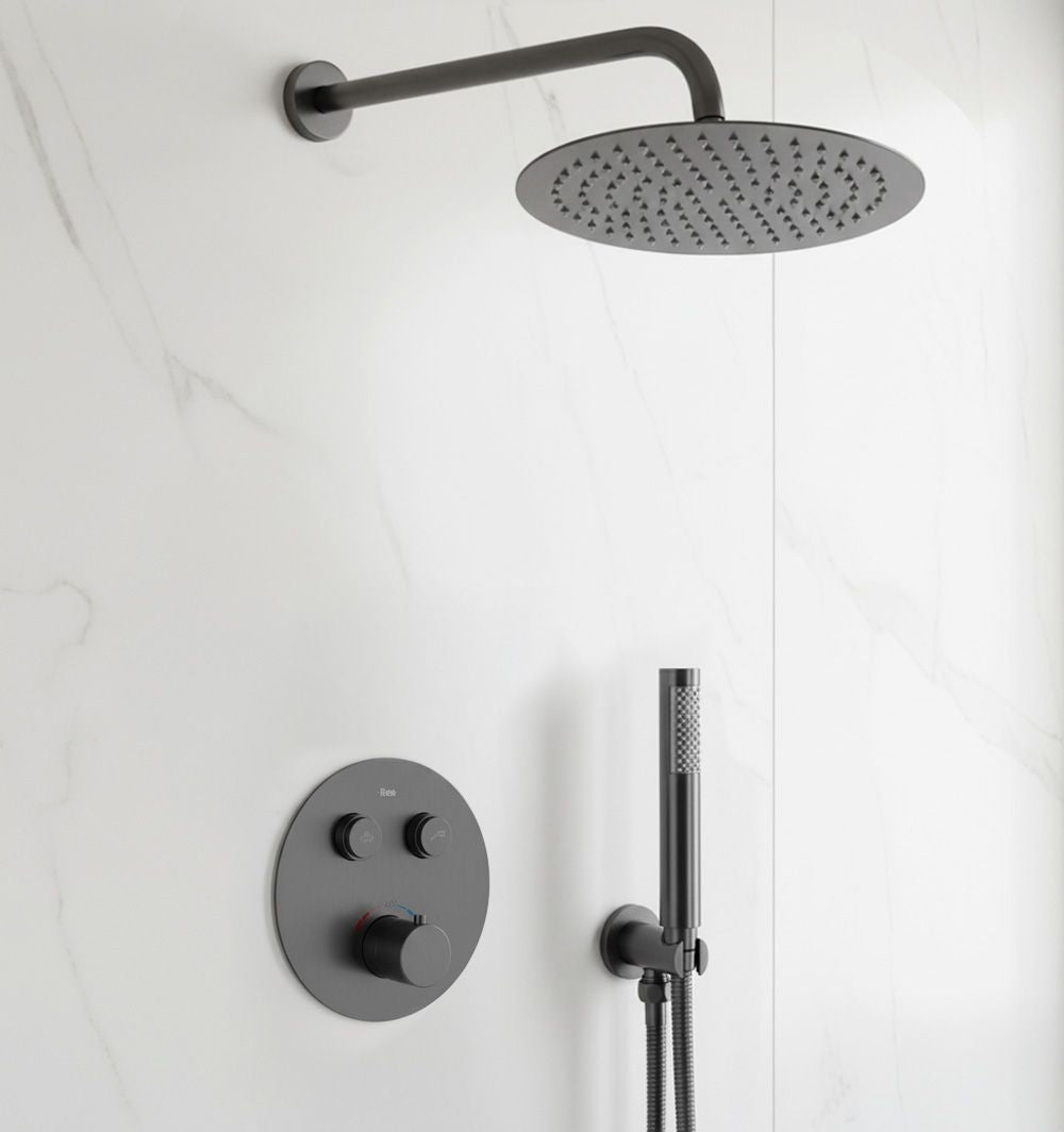 Podomítková sprchová sada Rea Lungo Titan + BOX  9