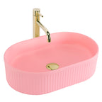 Umyvadlo na desku REA Vanda Bubble Gum Matt  3