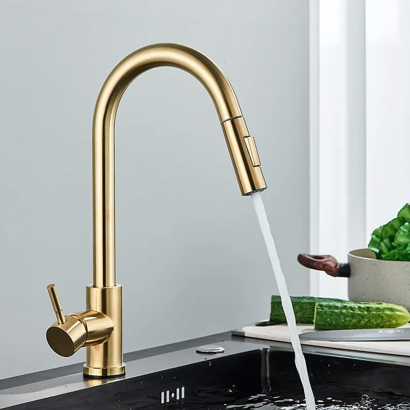 Kuchyňská baterie Rea Fresh gold  8