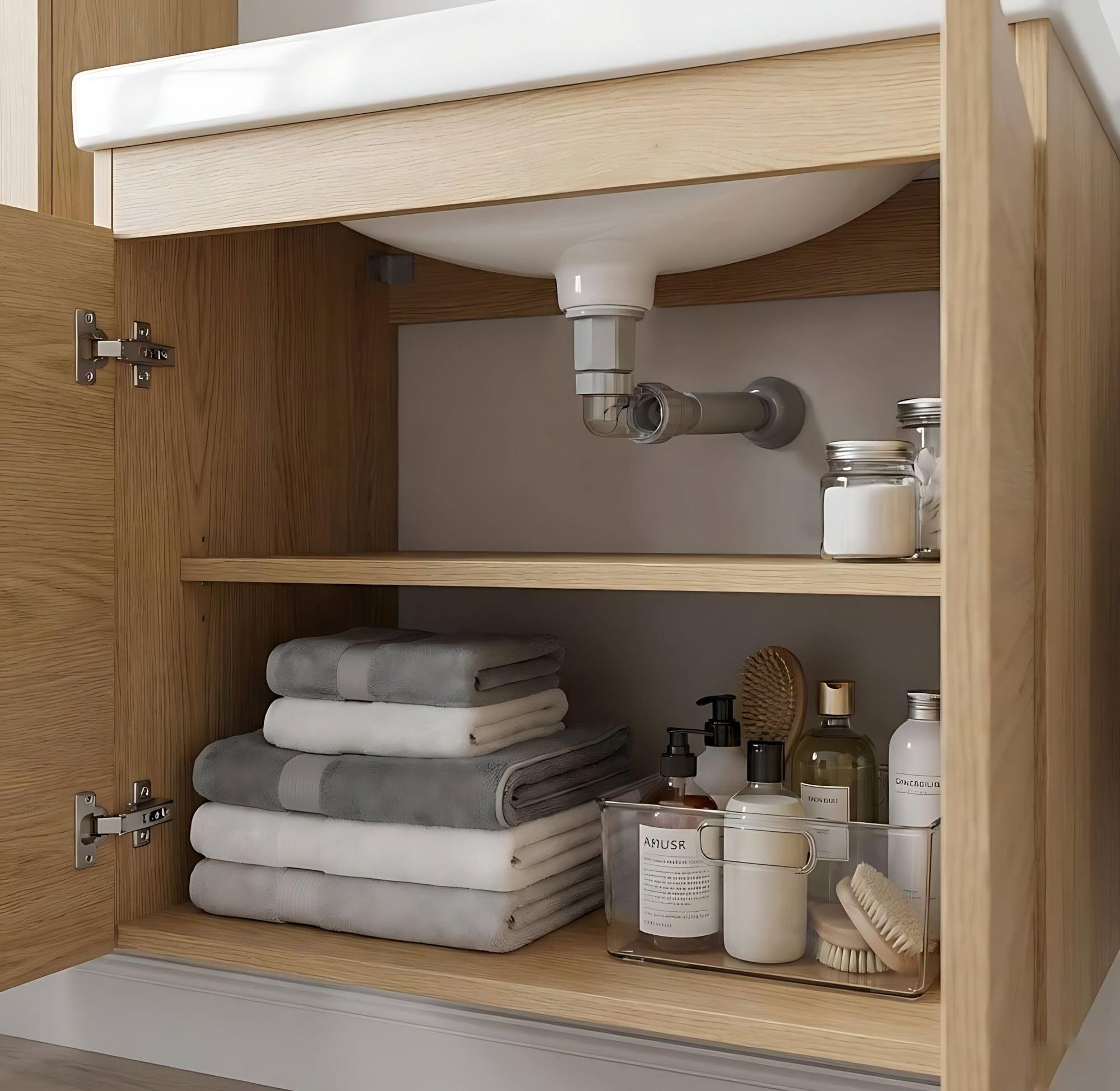 Umyvadlový sifon s univerzální výpustí click-clack REA Flow Chrome  2