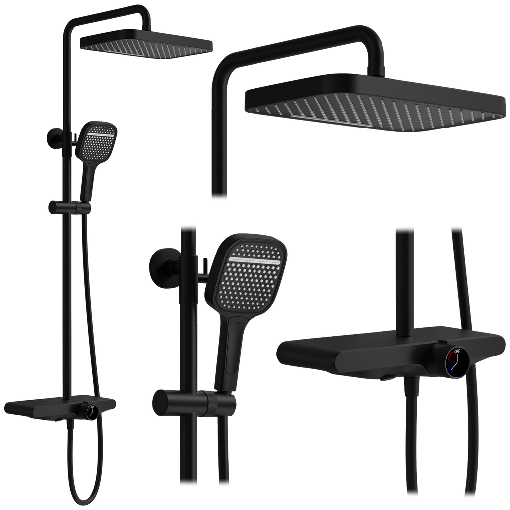 Sprchový set REA Bari Black  1