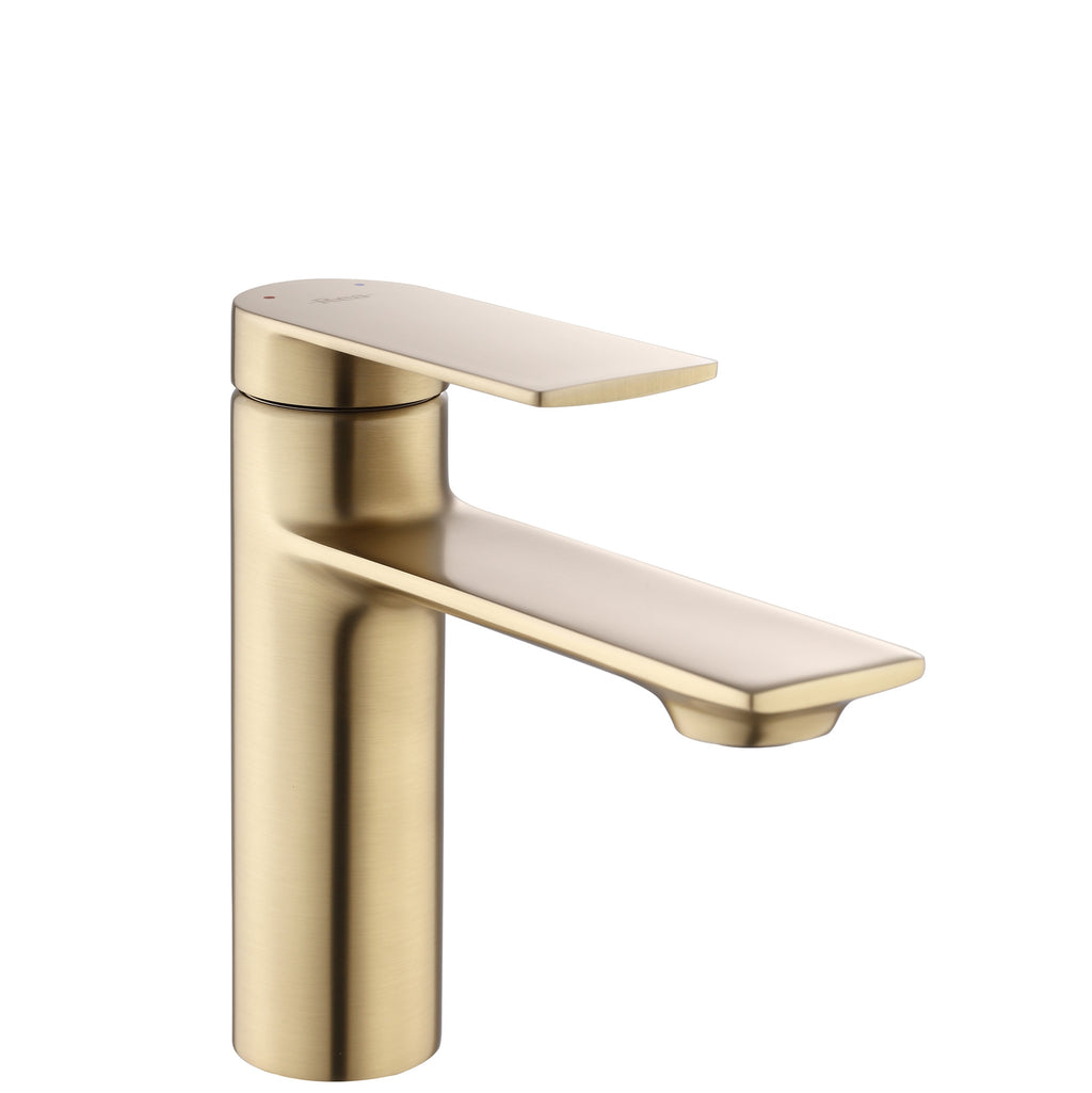 Umyvadlová baterie REA STORM GOLD BRUSH Low  1