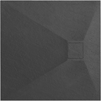 Sprchová vanička Magnum Black 90x90  2