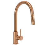 Ocelový dřez Leo 50 BRUSH COPPER bez kuchyňské baterie 3