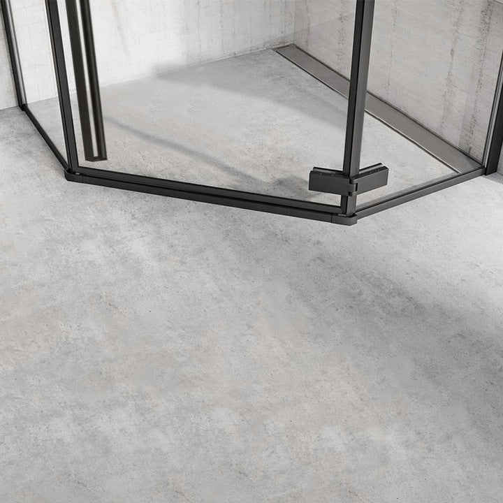 Sprchový kout REA DIAMOND 90x90 - matná černá Se sprchovou vaničkou Diamond 4