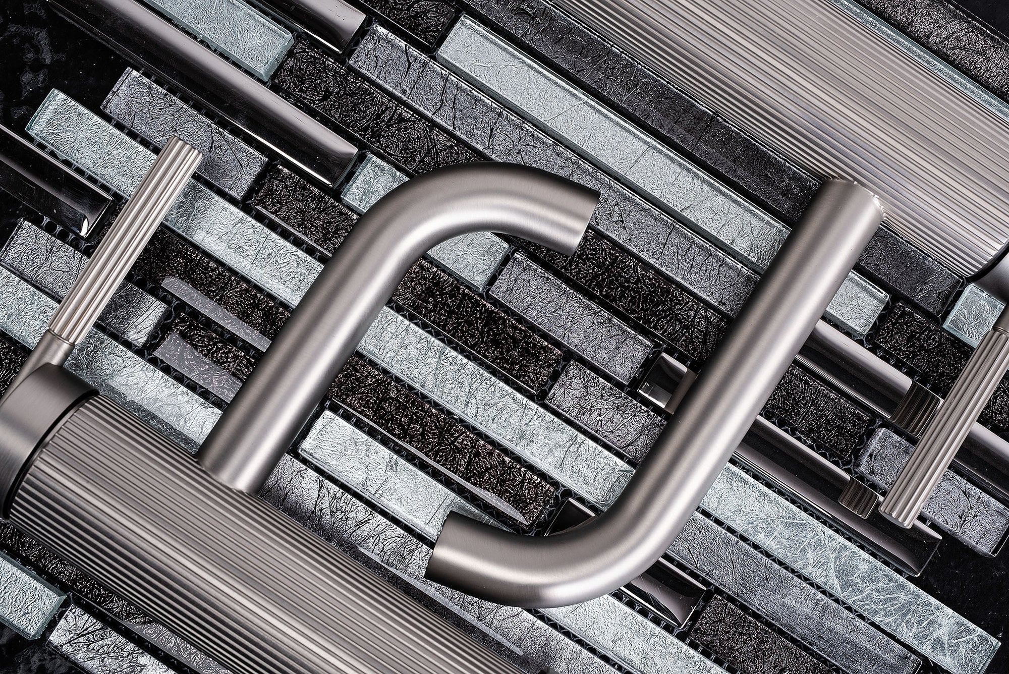 Umyvadlová baterie REA Argon Brush Nickel high  4