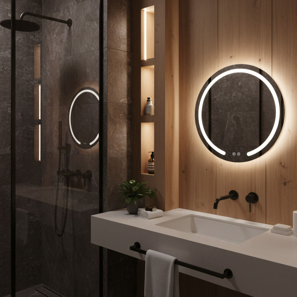 Zrcadlo LED 50cm Modern  6