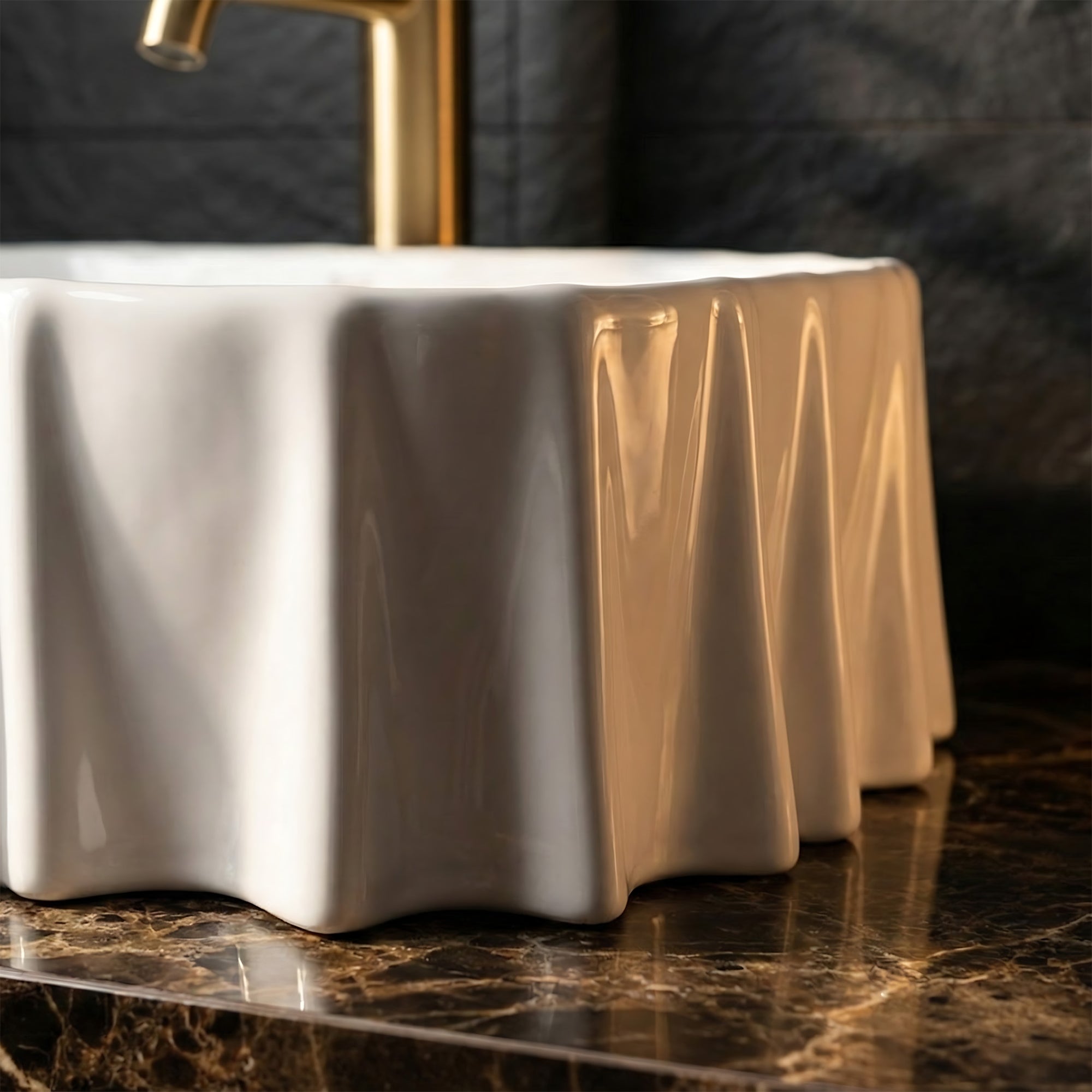 Umyvadlo na desku REA Atria  5