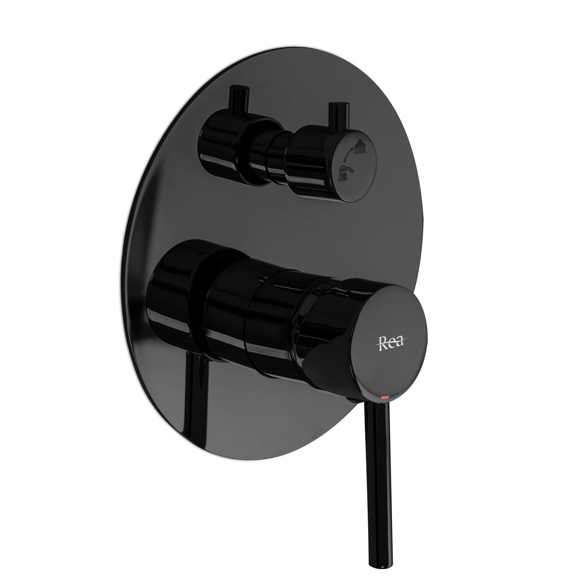 Podomítková sprchová sada REA Lungo Black Metallic + BOX  9