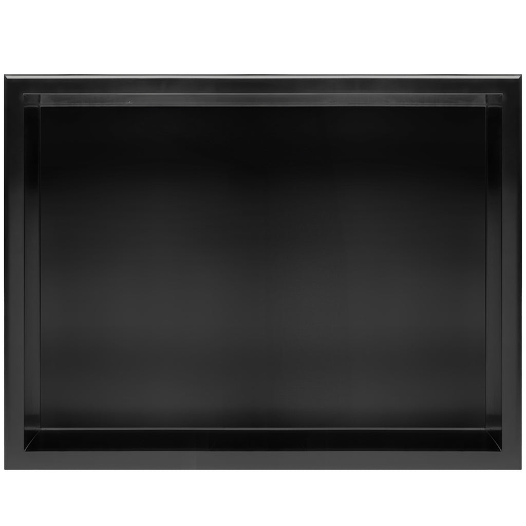 bathroom shelf 30x45 matte black  4