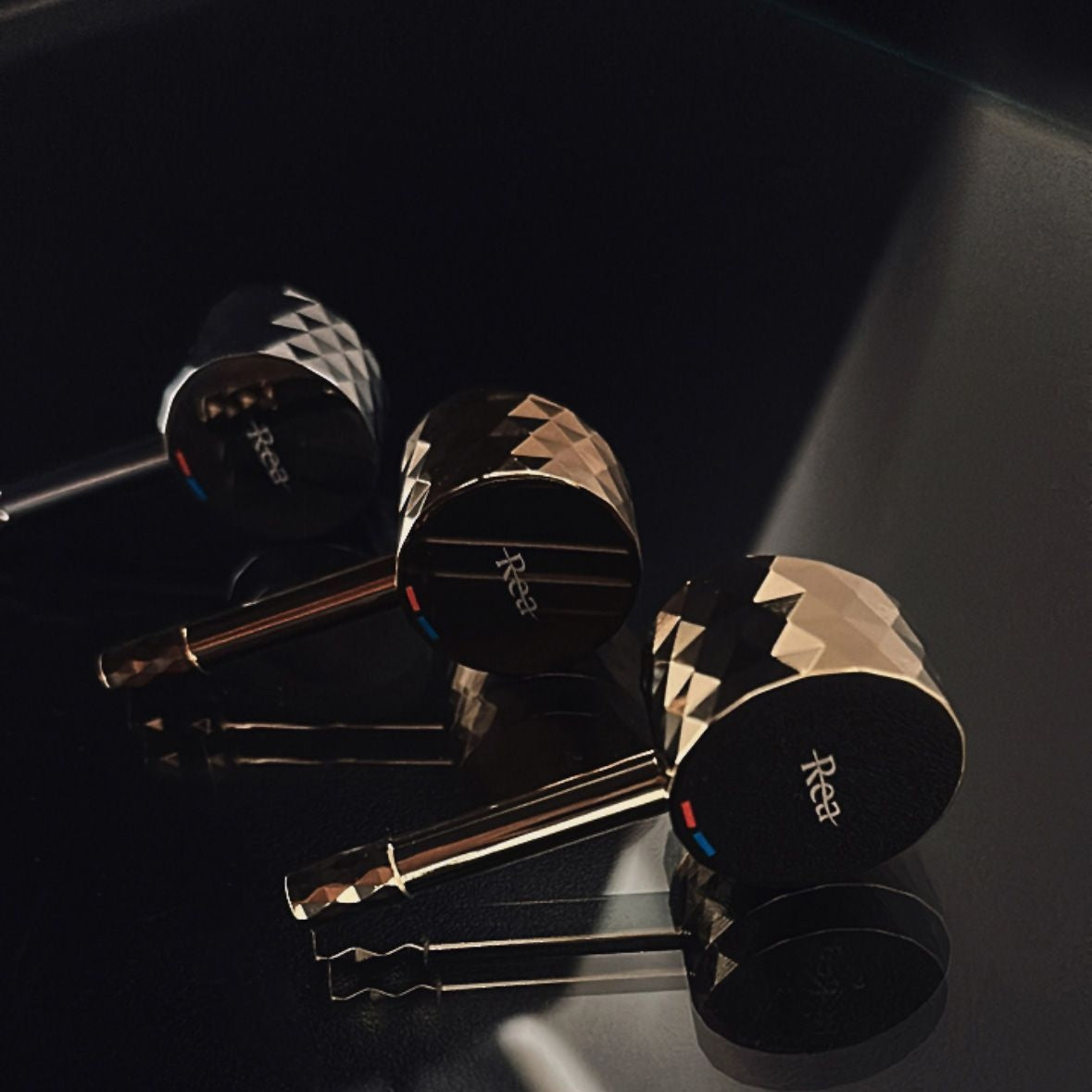 Podomítková umyvadlová baterie REA LUNGO Diamond Copper + BOX  5