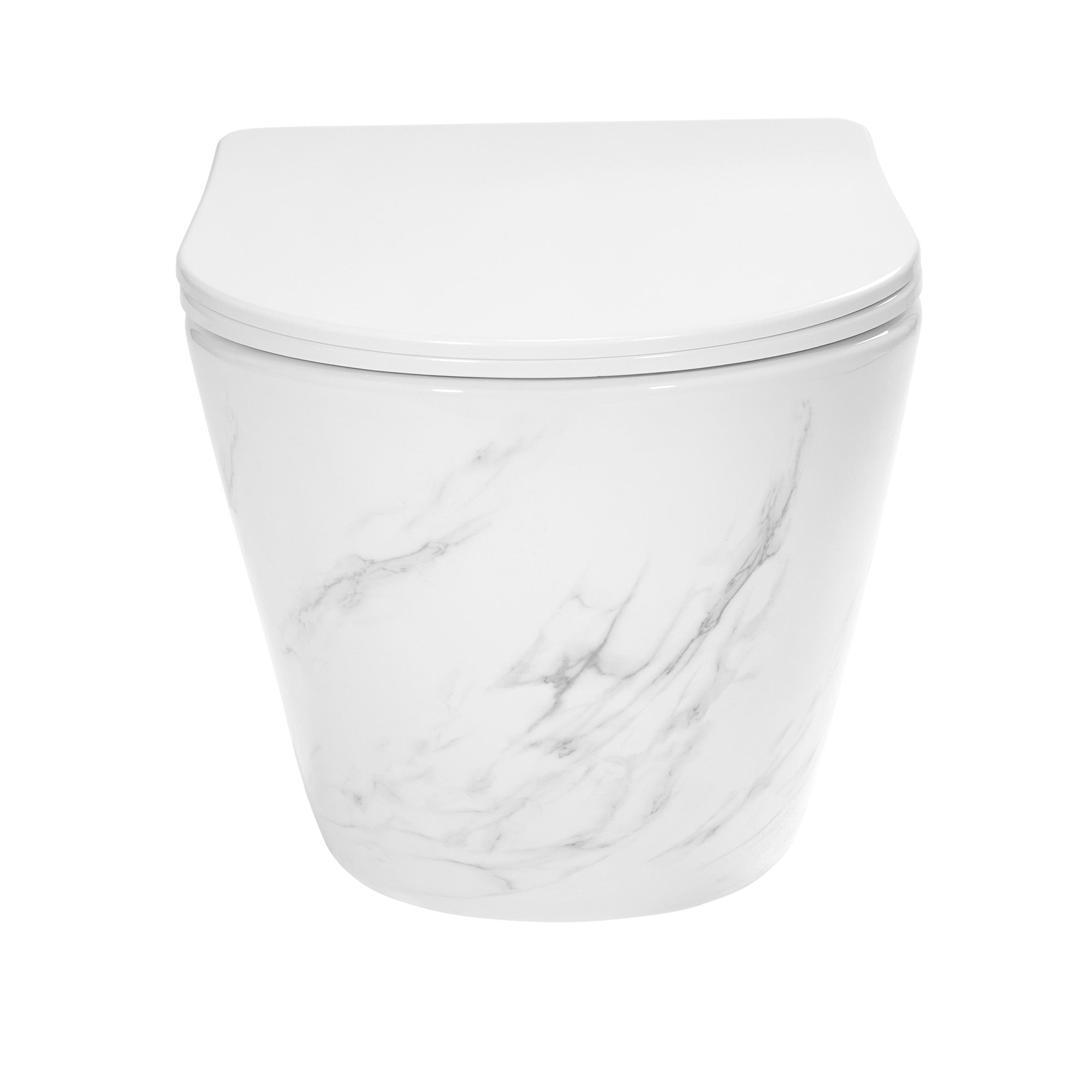 WC mísa bez splachovacího okruhu Rea Carlos Nature Marble  3