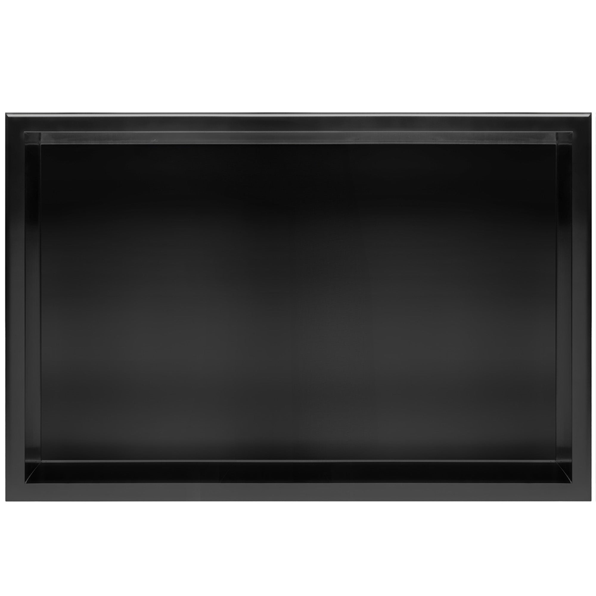 bathroom shelf 30x60 black matt  5