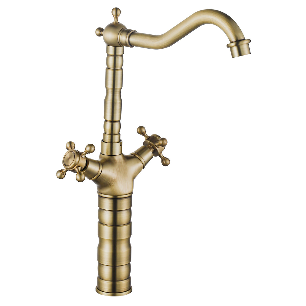 Kuchyňská Umyvadlová baterie Rea Rustico antique gold  1
