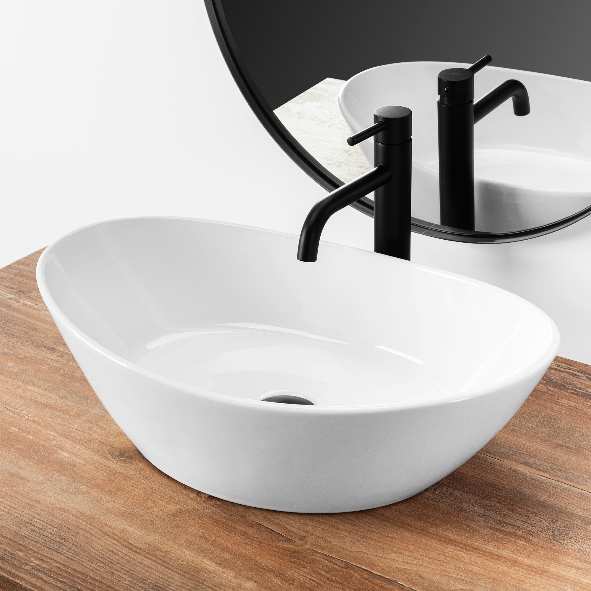 Umyvadlo na desku REA Kate 56  5
