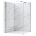 Sprchová zástěna Rea Flexi Transparent / Titan 120  2