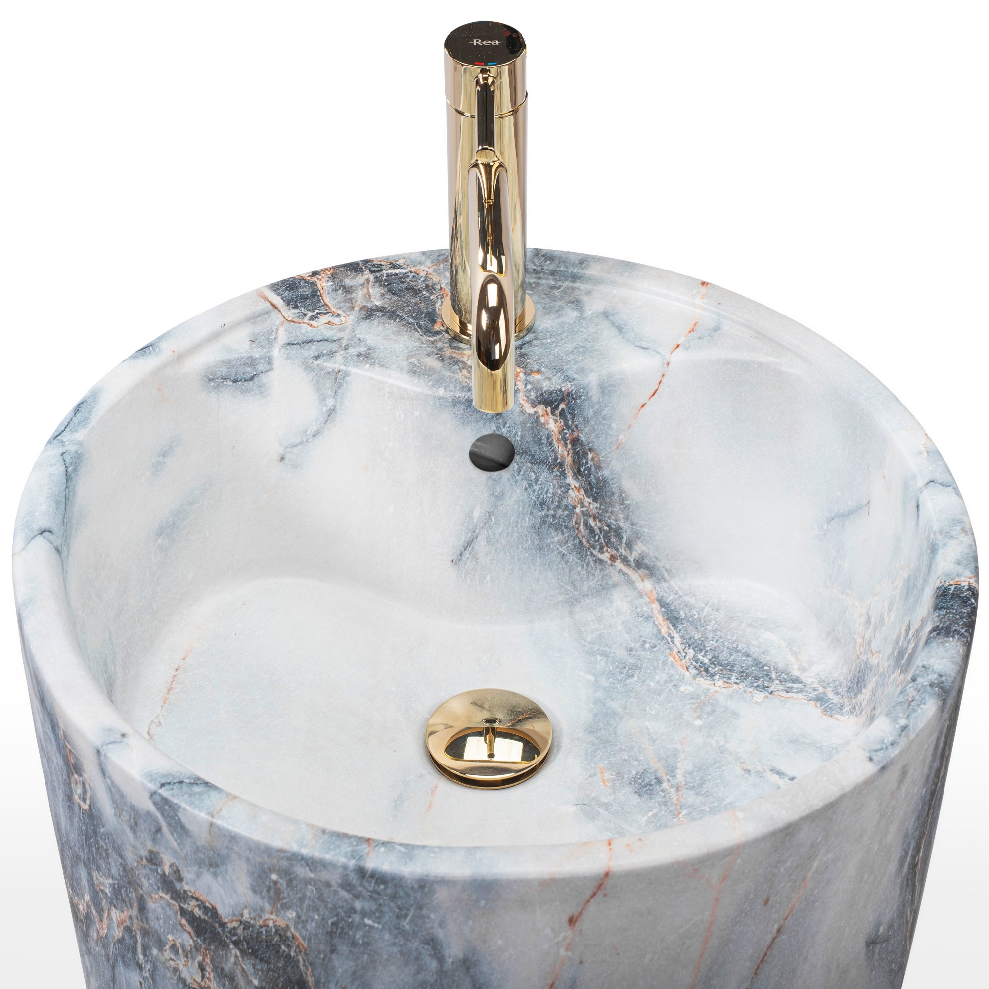 Volně stojící umyvadlo Rea Anya Granit matt  2