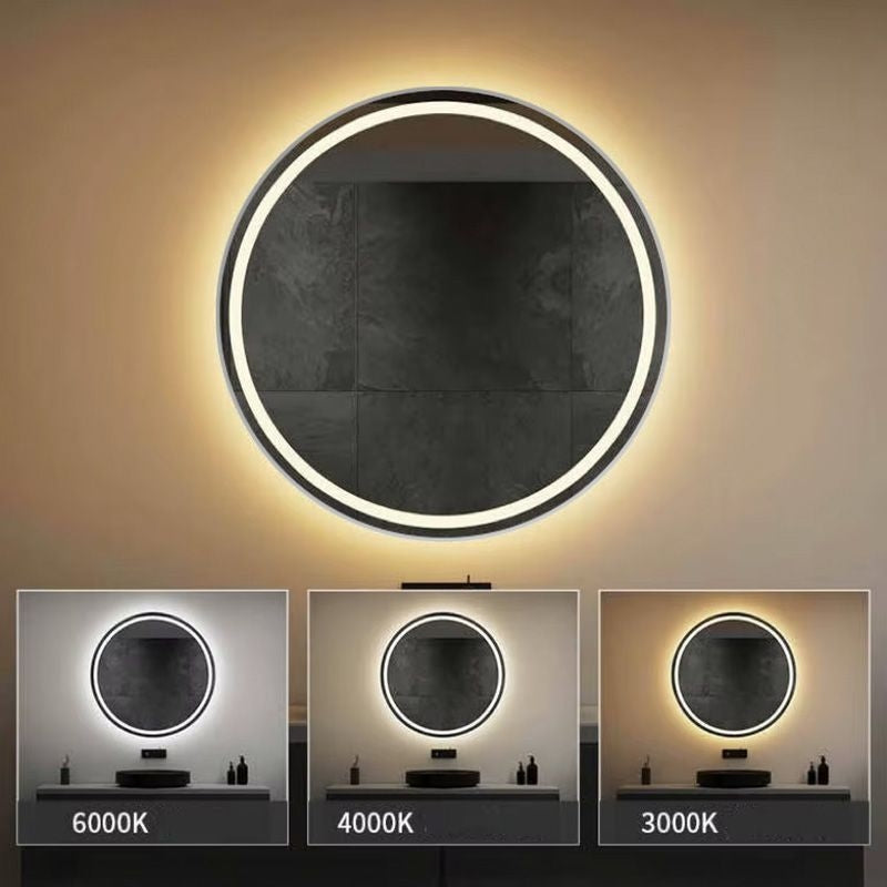 Zrcadlo LED 90cm MMJ BRUSH SILVER  4