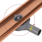 Odtokový žlab REA Neox pro Brushed Copper 60  11
