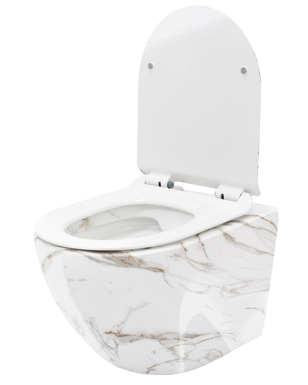 WC mísa bez splachovacího okruhu Rea Carlos Slim Lava Shiny  5