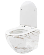 WC mísa bez splachovacího okruhu Rea Carlos Slim Lava Shiny  5