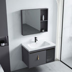 Sada koupelnového nábytku s umyvadlem Paris 60cm Grey  9