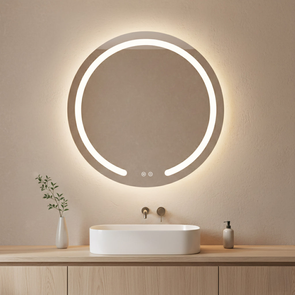 Zrcadlo LED 80cm Modern  4