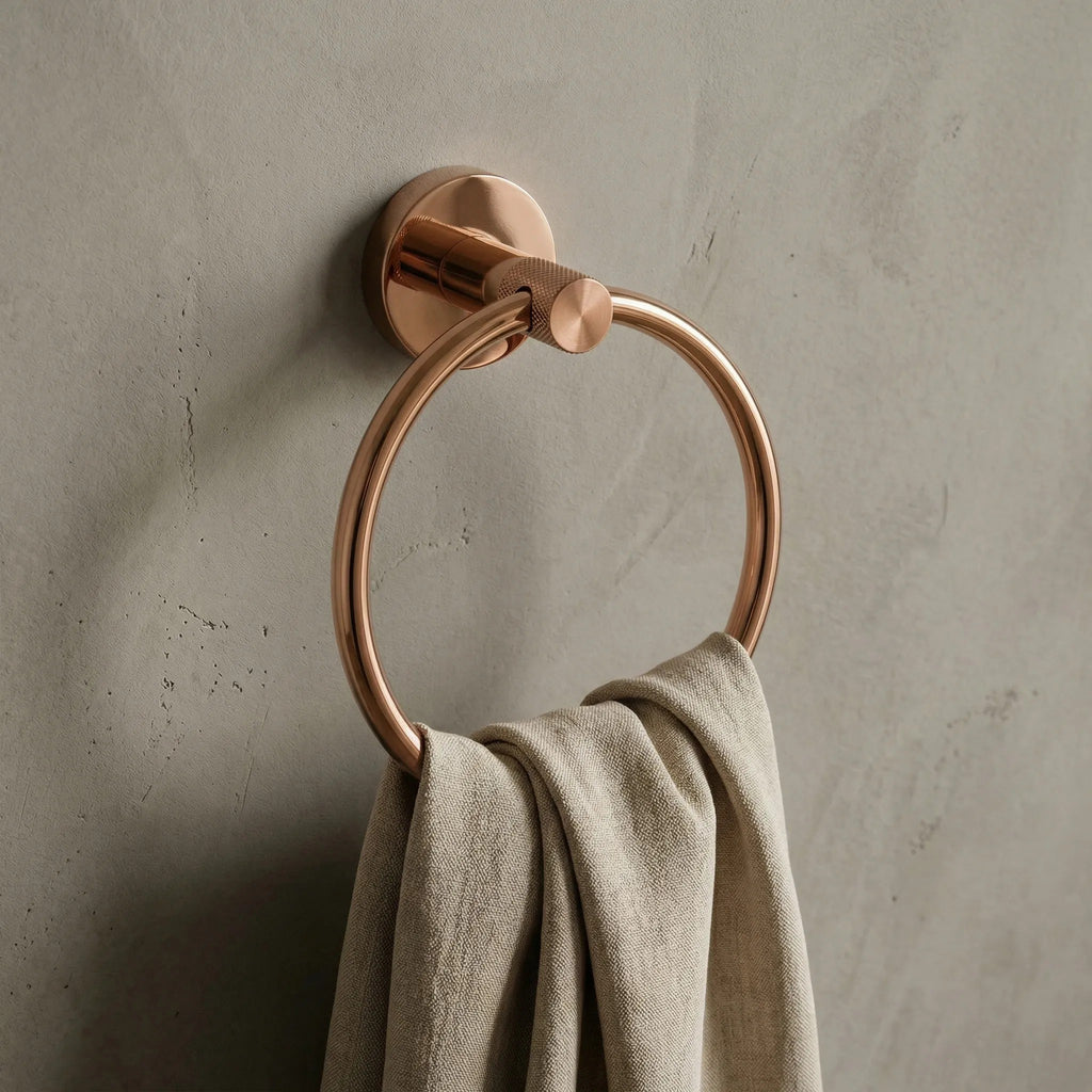 Koupelnový věšák Ring 81307 Rivo Brush Copper  4